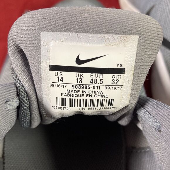 Nike Flex Gray Running Shoes (Men’s Size 14) • EUC • Sneakers - Picture 5 of 7